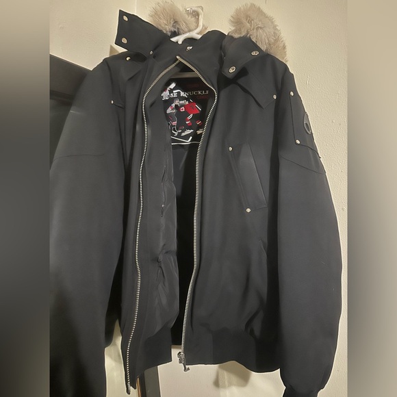 Moose Knuckle Men's Black Puffer Jacket